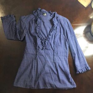 JCrew Polka Dot blouse